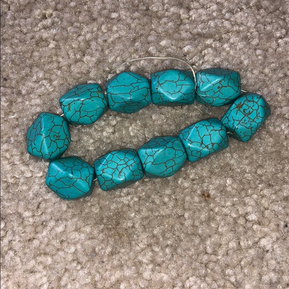 Turquoise stone bracelet